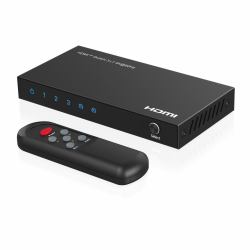 Microconnect MC-HDMISWITCH0301-4K commutateur vidéo (4K@60Hz HDMI Switch 3x1, HDCP - 2.2, w/ Remote control - Warranty: 300M)