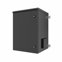 Lanview RWMIP55W16U60B étagère 16U Noir (19" 16U IP55 Wall mount - Cabinet 600 x 600 x 810mm - - Black - Warranty: 60M)