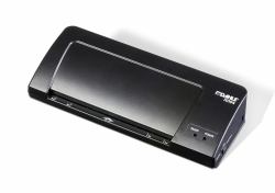 Dahle 70104 Cold/hot laminator 250 mm/min Black (Dahle 70104 A4 Laminator with 2 Heated silicone Rollers)
