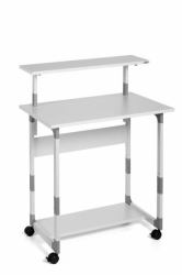 Durable 371810 bureau d'ordinateur Gris (Computer Desk Grey - Warranty: 12M)