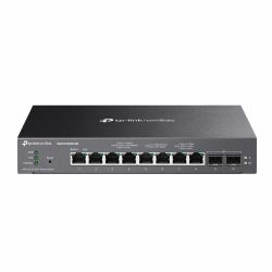 TP-Link Omada 8-Port 2.5GBASE-T and 2-Port 10GE SFP+ Smart Switch with 8-Port PoE+ (TP-LINK OMADA 8PT 2.5GBASE-T/2PT SMT SWT)