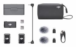DJI Mic 2 [2TX+1RX+Case] Noir (Mic 2, 50 - 20000 Hz, 21 dB, - 120 dB, Omnidirectional, - Wireless, Bluetooth - Warranty: 12M)