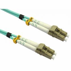 Cables Direct FB4M-LCLC-200D câble InfiniBand et à fibres optiques 20 m LC Couleur aqua (CDL 20m OM4 Fibre Cable LC-LC)