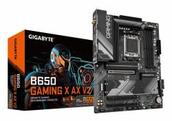 GIGABYTE B650 GAMING X AX V2 Motherboard - AMD Ryzen 9000 Series CPUs, 8+2+2 Phases VRM, up to 8000MHz DDR5 [OC], 1xPCIe 5.0 + 2xPCIe 4.0 M.2, 2.5GbE LAN, WIFI 6E, USB 3.2 Gen 2 (GIGABYTE AM5 B650 ...