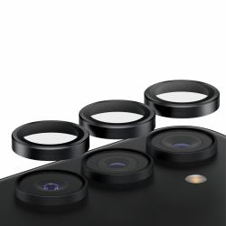 PanzerGlass ® Hoops® Camera Lens Protector Black Samsung Galaxy S24+ Protection d'écran transp...