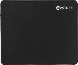 eSTUFF GLB215000 tapis de souris Noir 