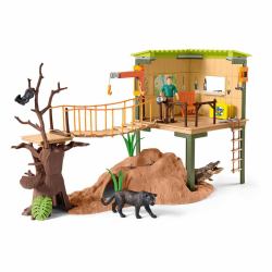 schleich WILD LIFE Station d'aventures sauvages (Wild Life Abenteuerstation)