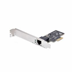StarTech.com 1-Port 2.5Gbps NBASE-T PCIe Network Card, Intel® I225-V, Single-Port Computer Network Card, Ethernet MultiGigabit NIC, PCI Express Server LAN Card (2.5G PCIE NETWORK CARD - - NBASE-T ...