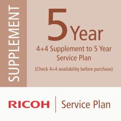 Ricoh Mise à jour en contrat intervention sous 4+4, 5 ans 