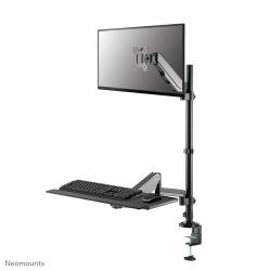 Neomounts DS90-325BL1 Station de travail assis-debout pour bureau 17-32" - ressort à gaz 