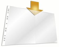 Durable 267119 protecteur de feuilles 300 x 420 [A3] Polypropylène [PP] 10 pièce[s] (Sheet Protector 300 X 420 - [A3] Polypropylene [Pp] 10 - Pc[S] - Warranty: 12M)