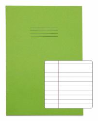 RHINO VEX677-305-8-C livre d'exercices (RHINO A4 Exercise Book 64 Page Light Green F8M [Pack of 50])
