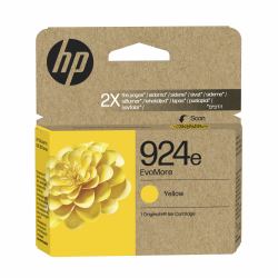 HP 924e EvoMore Yellow Original Ink Cartridge (HP 924e EvoMore - Yellow - original - ink cartridge - for Officejet Pro 8130e)