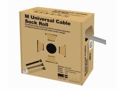 Multibrackets M Universal Cable Sock Roll Silver 40mm-W 50m-L (Multibrackets M Universal Cable Sock R)