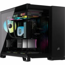 Corsair 2500X RGB Micro Tower Noir (CORSAIR LNK 2500X RGB BLK MID)