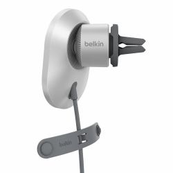 Belkin BoostCharge Pro Téléphone portable Gris Allume-cigare Recharge sans fil Auto (QI2 15W CAR VENT MOUNT NO CLA - )