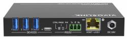 Vivolink VLUSB3EXT100D KVM extender (100m USB 3.2 Gen1 Extender - over HDBT Receiver - Warranty: 36M)
