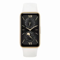Huawei Band 9 AMOLED Bracelet connecté 3,73 cm [1.47"] Blanc (Huawei Kimi-B19 Dawn White Body With Dawn White Fluoroelastomer Strap)