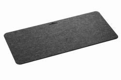 Durable 708158 sous-mains Feutre PET Charbon de bois (Durable Premium Soft Felt Desk Mat)