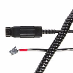 V7 BL-08+P câble de téléphone 2 m Noir 