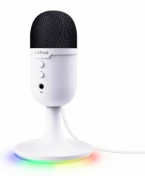 Trust GXT 234P Yunix Blanc Microphone de table 