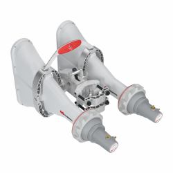 RF Elements AH60-4X4-SMA network antenna Horn antenna RP-SMA 17 dBi (RF elements 4x4 5 GHz 60 Degree Asymmetrical Horn Antennas - AH60-4x4-SMA)