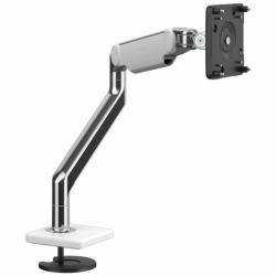 Humanscale M2.1 Bureau Aluminium, Blanc 