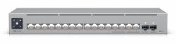Ubiquiti Pro Max 16 L3 2.5G Ethernet [100/1000/2500] 1U Grey (Ubiquiti Switch UniFi 12xRJ45 GBit/4xRJ45 2.5G/2xSFP+ Managed Max optional 19" Rack-Mountable, 1,3" Touchscreen)
