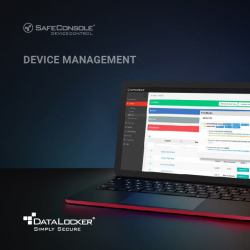 DataLocker SafeConsole Device Management License 1 year - One license per managed device (Secure USB Device Management License [per device] - 1 Year)