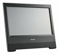 Shuttle All-In-One Barebone X50V9, 15.6" Single-Touch-Screen [resistive], Celeron 7305U, Wifi, IP54, fanless, 24/7 permanent operation (X50V9 BLACK CELERON 7305 90W - 15.6 TOUCHSCR. GLN WLAN HDMI)