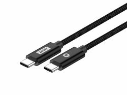 Conceptronic ETTA03B20 câble USB USB 2.0 2 m USB C 0,48 Gbit/s 240 W Noir 