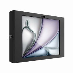 Compulocks iPad Air M2 11" [2024], Apex Secured Enclosure Wall Mount - Black (Compulocks iPad Air M2 & M3 11", Apex Secured Enclosure Wall Mount - Black - Enclosure - for tablet - glass mount, spac...