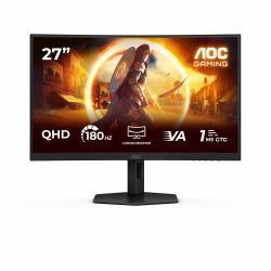 AOC G4 CQ27G4X écran plat de PC 68,6 cm [27"] 2560 x 1440 pixels Quad HD LCD Noir 