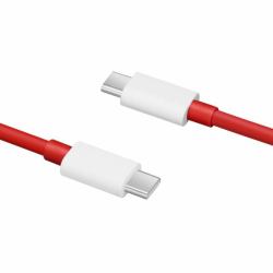 OnePlus 5461100529 câble USB USB 3.2 Gen 2 [3.1 Gen 2] 1 m USB C Rouge 
