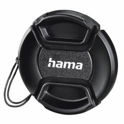 Hama Smart-Snap lens cap Digital camera 5.5 cm Black (SMART-SNAP LENS CAP 55MM BLACK)