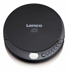 Lenco CD-010 CD player Black Portable CD player (Cd Player Portable Cd Player - Black - Warranty: 12M)