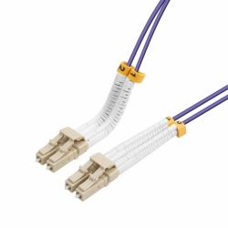 Lanview LVO231812-FLEX InfiniBand/fibre optic cable 3 m LC Purple (Bendable LC-LC Multimode - Fiber Patch Cable Duplex 3m - OM4 LSZH Fibre Patch Cable - Warranty: 300M)