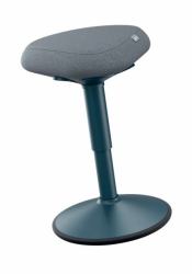 Leitz 65440089 chaise et fauteuil de bureau Siège rembourré (Leitz Ergo Active Sitting Stool with Comfort Seat Dark Grey)