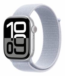 Apple Watch Series 10 [Demo] OLED 46 mm Numérique 416 x 496 pixels Écran tactile Argent Wifi GPS [satellite] (^WATCH 10 46 SI AL BC SL GPS DEMO)