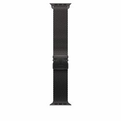 Apple 49mm Black Titanium Milanese Loop - Small (*APPLE WATCH 49 BLACK TML S)