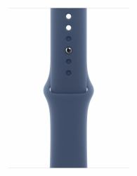 Apple MXLF3ZM/A smart wearable accessory Band Blue Fluoroelastomer (*APPLE WATCH 42 DENIM SB M/L)