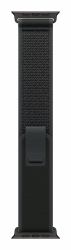 Apple 49mm Black Trail Loop - M/L - Black Titanium Finish (*APPLE WATCH 49 BLACK BLACK TI TL M/)