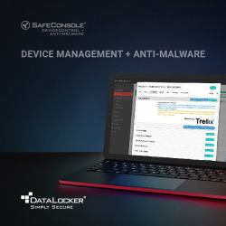 DataLocker SafeConsole Device Management with Anti-Malware License 1 year - One bundled license per managed device (DataLocker Secure USB Device Management License with Anti-Malware [per device] - ...