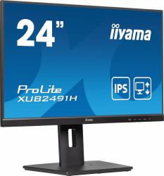 iiyama ProLite XUB2491H-B1 computer monitor 60.5 cm [23.8"] 1920 x 1080 pixels Full HD LED Black (iiyama ProLite XUB2491H-B1 computer monitor 60.5 cm [23.8')