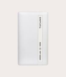 Tucano Power bank for laptop 24000 mAh White (POWERBANK FR LAPTOP WEI - 120W 24.000MAH)
