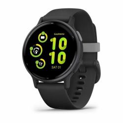 Garmin Vivoactive 5 3,05 cm [1.2"] AMOLED 42 mm Numérique 390 x 390 pixels Écran tactile Noir Wifi GPS [satellite] (Vivoactive 5 3.05 Cm [1.2"] - Amoled Digital 390 X 390 - Pixels Touchscreen Bla...