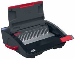 GBC CombBind CB20 Machine de reliure à peigne 240 feuilles Noir, Rouge (GBC CombBind CB20 Manual Binding Machine)