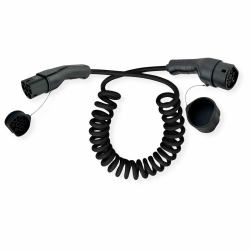 EV-LADEKABEL SPIRALE.TYP2.3-PH - 32A.22KW.3M