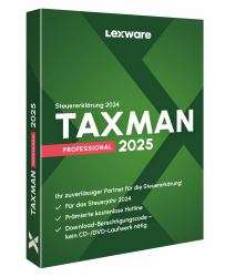 Lexware TAXMAN professional 2025 Retour d'impôts 1 licence[s] 