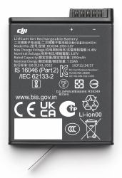 DJI CP.OS.00000370.01 accessoire de caméra sportive d'action Batterie de caméra (Extreme Plus Battery for DJI - Osmo Action 5 Pro/4/3 - Warranty: 12M)